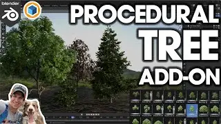 Treezy is HERE! - NEW Procedural Tree Add-On for Blender