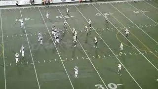Montreal Alouettes QB Cody Fajardo throws a 33-yard TD pass to Cole Spieker vs. Edmonton Elks 8/25