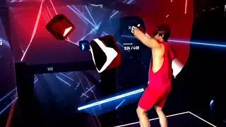 Beat Saber | Uptown Funk - Mixed Reality Gameplay