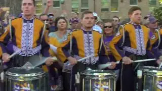 LSU Drumline 2018 || Triplet Groove/Boota Rolls