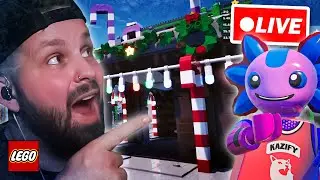NEW Christmas LEGO Islands in Fortnite w/ Kazify! #ad