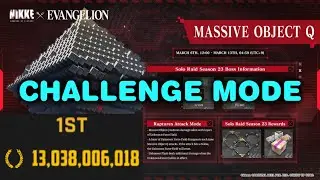 QUICK BOSS GUIDE + FULL 13B RUN - CHALLENGE MODE Massive Object Q Solo Raid - Wind Advantage - Nikke