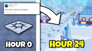 Making A ROBLOX GAME In 24 HOURS!