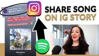 How to Share Your Spotify Single in Instagram Story with Play Button