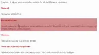 UCAS application