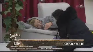 Zadruga - Sanja i Matora razgovaraju (3.deo) - 02.02.2018.
