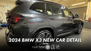 2024 BMW X3 NEW CAR DETAIL WITH KAMIKAZE COLLECTION CERAMIC COATINGS