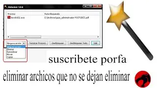 como eliminar archivos que no se dejan eliminar [loquendo]