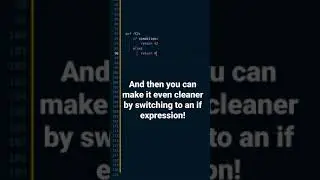 An easy way to clean up if statements #python #pythonprogramming #refactoring #dailyrefactoring