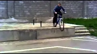 Прикол Вова упал с велика