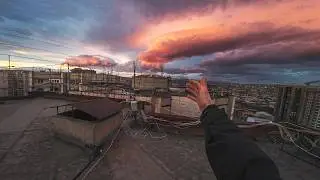 Searching for safety above the chaos. (Mission)
