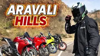 ARAVALI HILLS SUNDAY RIDE Mai Fir Accident Hogya 😅