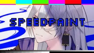 [Speedpaint]  Blue (Paint tool SAI 2)