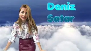 Deniz Satar in Red Leather Skirt