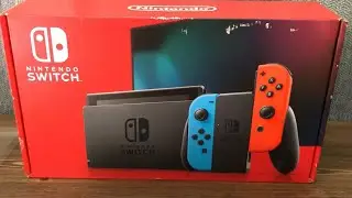 Unboxing Nintendo Switch en 2024 :)