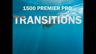 1500 Transitions for adobe premier pro , files and info in the video .
