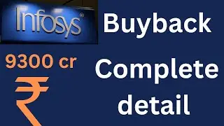 Infosys Share Buyback 9300 Cr | Open Market Buyback | 2022 | Dividend