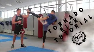 Обучение удара Торнадо - Tornado kick tutorial ''JNE sport