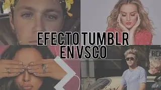 Efecto Tumblr en VSCO- lxrryzixmedits