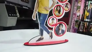 Photo wooden cutout