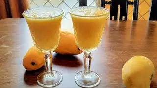 Mango Juice Recipe | How To Make Mango Juice At Home