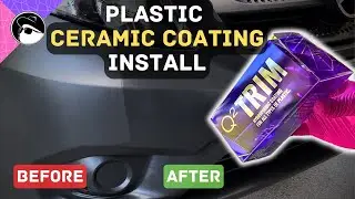 Installing a Plastic Ceramic Coating [ Gyeon Trim ]