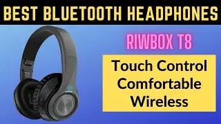 Best Wireless Touch Control Bluetooth Headphones | RIWBOX TX8