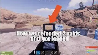 HOW WE DEFENDED 2 ONLINE RAIDS AND SNOWBALLED HARD - Rust Console