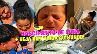 NASCIMENTO DE LUNA 💖 BEM VINDA AO MUNDO! ✨️ #mirellasantos