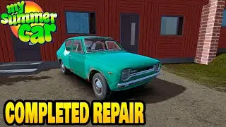 SHE DRIVED AFTER ENGINE REPAIR  I My Summer Car