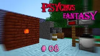 Psycho's Fantasy #08 - ДОМЕННАЯ ПЕЧЬ И ПЕРВАЯ СТАЛЬ - прохождение карты майнкрафт 1.12.2