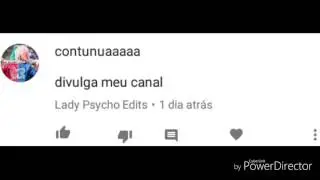 Aviso e divulgar um canal