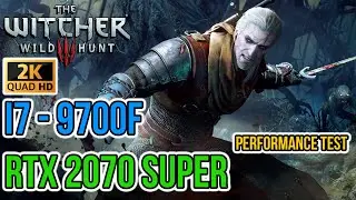 The Witcher 3: Wild Hunt — ULTRA Settings: 1440p (9700F & 2070 Super) | Performance Test