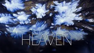 HEAVEN  I  8K HDR VIDEO  I  SKY VISUALS OF INK AND WATERCOLORS  I  