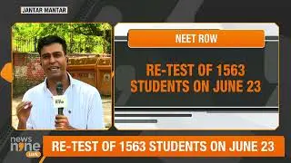 NEET : Centre Tells SC To Cancel Scorecards Of 1563 Students Awarded Grace Marks, Retest  On June 23