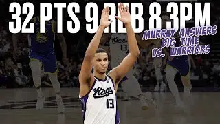 Keegan Murray ANSWERS BIG TIME vs. Warriors | 4.16.24