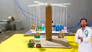 School🏫 Science Project🧫 ।। Carnival Ride 🎡🎠।। How to make carnival ride ✨।। Easy science project ⚗️