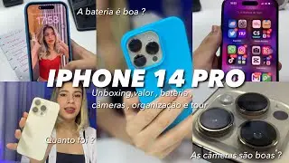 IPHONE 14 PRO | Valores, câmeras , a bateria é boa? Comparei com o iphone 11 ,VALE A PENA?