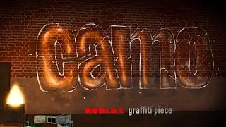 I Create a GLASS Graffiti Piece in Roblox! | Roblox Spray Paint