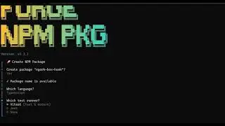 forge-npm-pkg demo