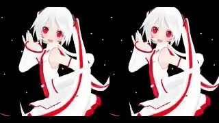 【MMD】-「VR 3D」 × 「Lupin MIKU」 Beta