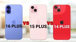 iPhone 16 Plus vs iPhone 15 Plus vs iPhone 14 Plus