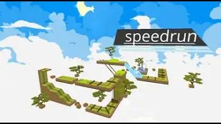 My OLD best time: 1:28:00 in speedrun. mini parkour. (version 0.2)