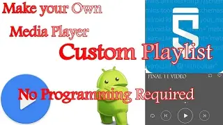 #9 How to play an audio clip(media player) in android app using sketchware (android) Tutorial