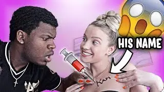 I GOT A TATTOO OF MY BOYFRIEND'S NAME PRANK!