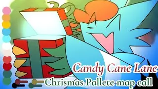 Candy Cane Lane // Christmas pallete map call // on hold