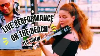 On The Beach - Live YLO Violin / plaża w Choszcznie