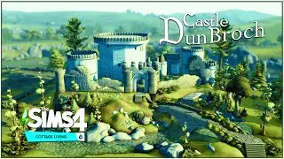 CASTLE DUNBORCH | BRAVE | NO CC | THE SIMS 4 COTTAGE LIVING | BY RUSTICSIMS