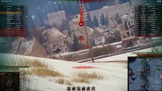 World of Tanks - Random Battle in the new Italian Progetto 46 tank