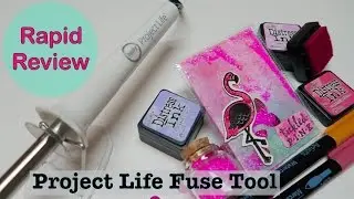 Project Life Fuse Tool & Shaker Card ♥Rapid Review | I'm A Cool Mom